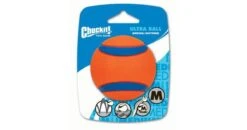 Chuckit! Balle De Lanceur Chuckit -Chats Chiens Fournitures Magasin Chuckit ULTRA BALL MEDIUM