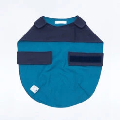 Imperméable Pour Petit Chien Microfibres -Chats Chiens Fournitures Magasin Jolie Dog navy flat