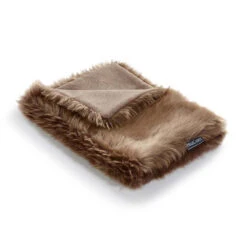 Couverture Plaid Pour Chat Lana -Chats Chiens Fournitures Magasin MC G37021 Sleep Lana blanket Taupe mottled brown