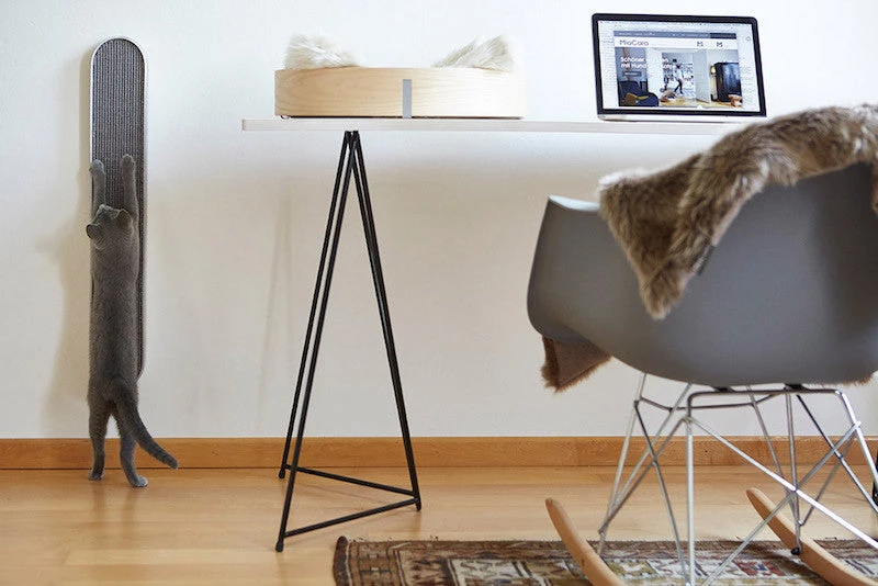 Corbeille Pour Chat De Luxe (2 Finitions) 4 Corbeille Pour Chat De Luxe (2 Finitions) – Image 4