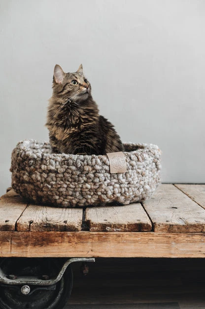 Lit Pour Chat En Laine NEST 2 Lit Pour Chat En Laine NEST – Image 2