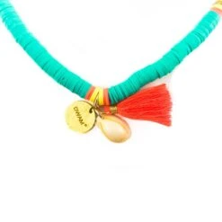 Collier Coco Beach Dwam -Chats Chiens Fournitures Magasin coco beach dog necklace 30 cm 7348 en G