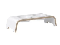 Double écuelle DogBar S Large - Petits Chien (2 Finitions) -Chats Chiens Fournitures Magasin dogbar s large hpf weiss Hundnapf Porzellan 360x 6daafab5 b126 4cb0 a4ff 064c54a69571