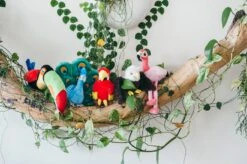 PLAY Peluche Perroquet 7 PLAY Peluche Perroquet -Chats Chiens Fournitures Magasin fetching flock plush toy set lifestyle image 168b2d7a 3f55 4131 a778 a9c7dca30492