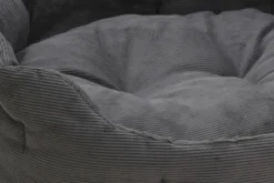 Panier Rond Chelsea Velours Côtelé -Chats Chiens Fournitures Magasin hundekoerbchen chelsea graphit 4 scaled