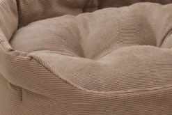 Panier Rond Chelsea Velours Côtelé -Chats Chiens Fournitures Magasin hundekoerbchen chelsea toffee 4 scaled