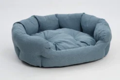 Lit Ovale Loomi -Chats Chiens Fournitures Magasin hundekoerbchen loomi blau 2 scaled