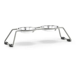 Double écuelle Design Pour Chat Cena -Chats Chiens Fournitures Magasin mc g06 005 01 s eat cena concrete