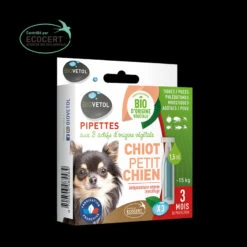 Pipettes Insectifuges Biovetol Chiots/petits Chiens