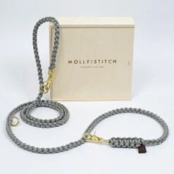 Laisse Pour Chien En Corde Réglable (11 Couleurs) -Chats Chiens Fournitures Magasin sl1519 sport 200 grey 2