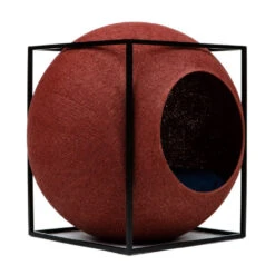 Le Cube Meyou -Chats Chiens Fournitures Magasin web cat cube metal clay meyou paris side